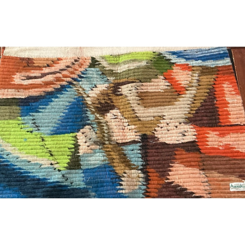 Ten Thousand Villages Tapestry Folk Art‎ .walldecor 35" X32" Made In Peru - Tags - Picture 4 of 7